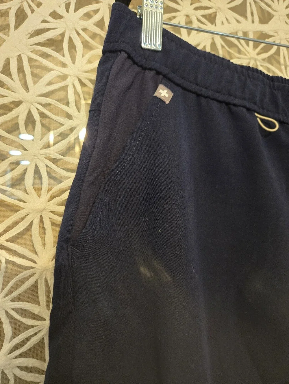FIGS Men's Double Duty Tansen Jogger Sz L Navy Cargo 10 Pocket Scrubs RARE